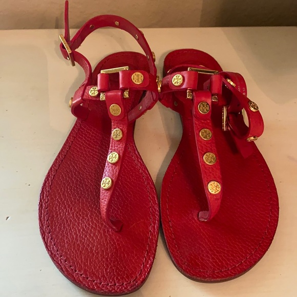 Tory Burch Shoes - Tory Burch Red Sandals